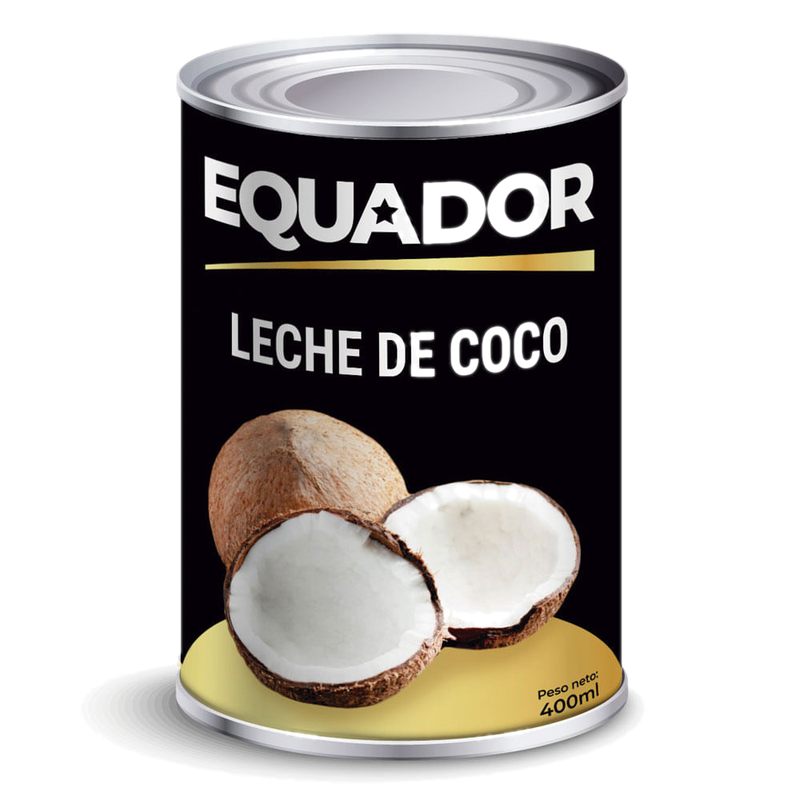 Leche De Coco Equador 400 Ml