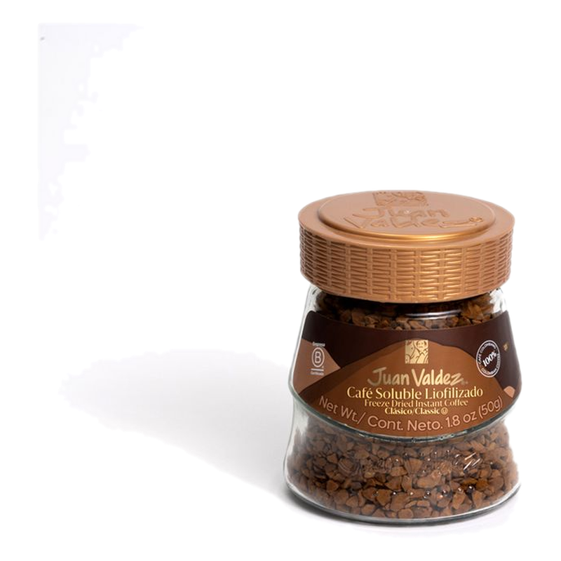 Café Soluble Liofilizado Juan Valdez 50 G