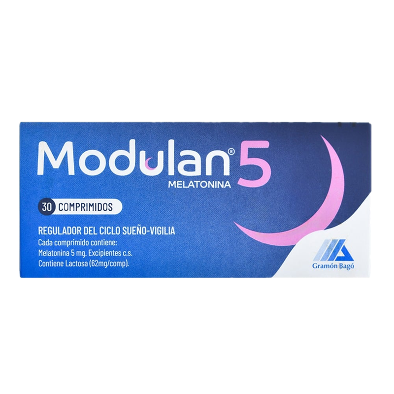 Modulan 5 Mg 30 Comprimidos