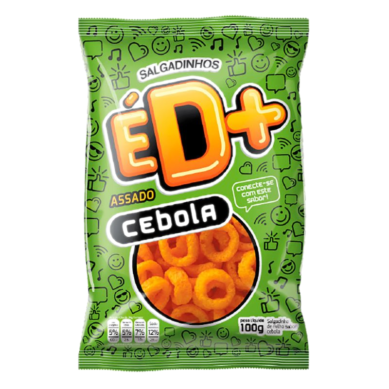 Snack Ed+ Sabor Cebolla 100 G