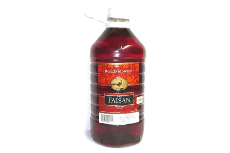 Vino Rosado Faisan Moscatel 3 L