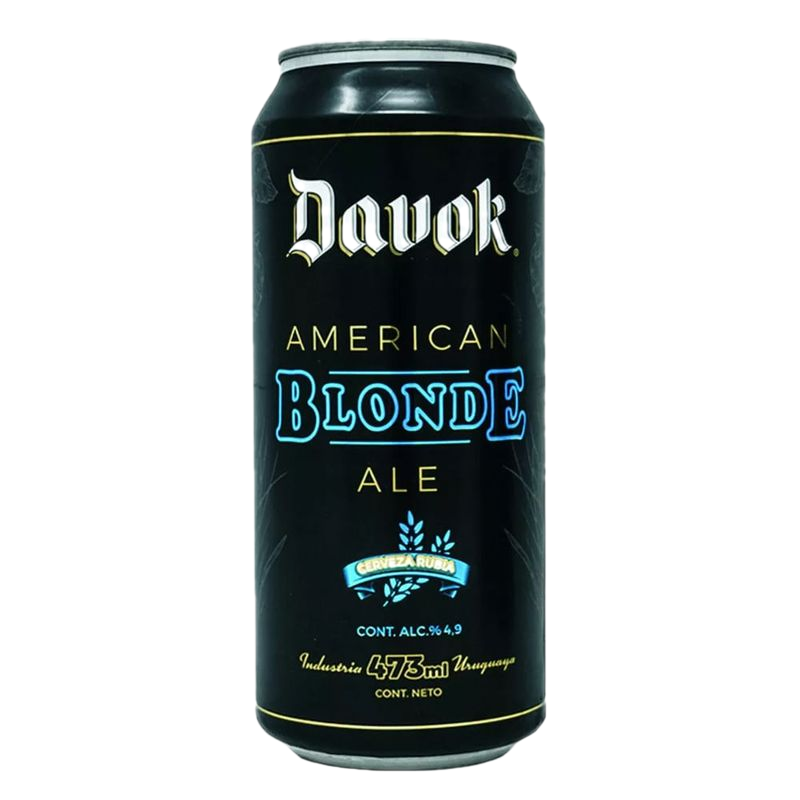 Cerveza Davok Blonde 473 Ml
