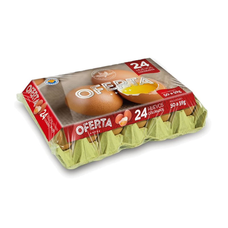 Huevos Colorados Prodhin Oferta 24 Unidades