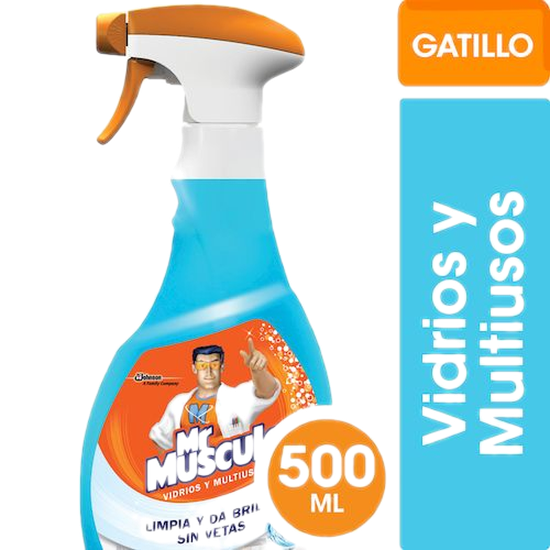 Limpiavidrios Mr Musculo Multiuso Gatillo 500cc