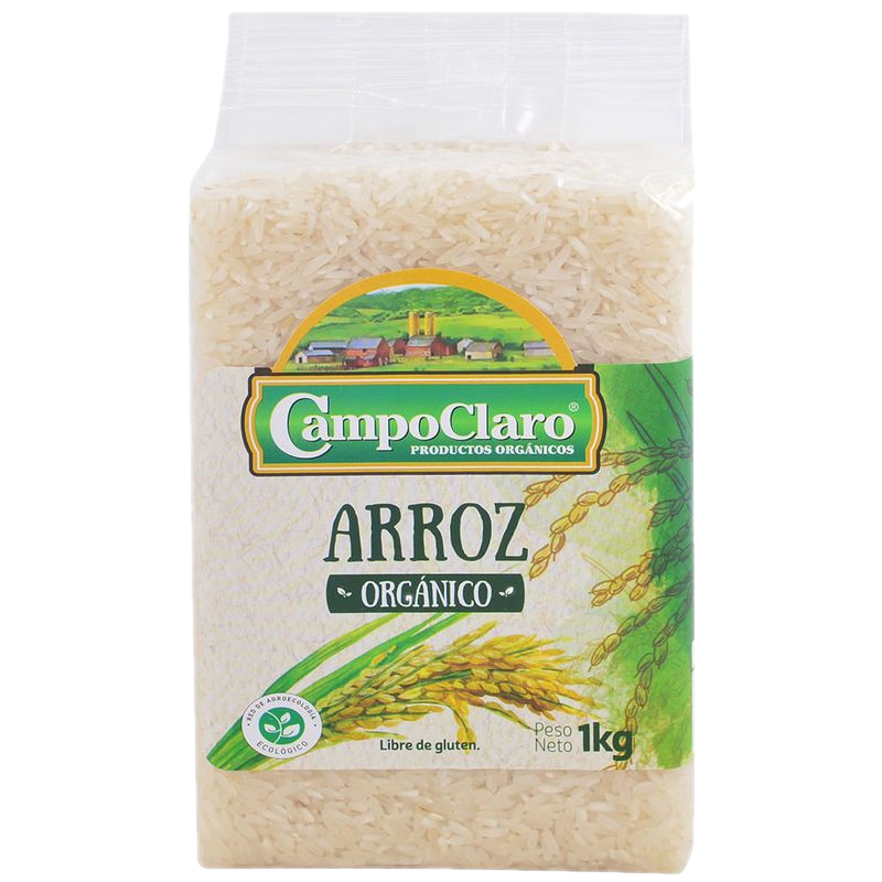 Arroz Orgánico Campoclaro 1 Kg