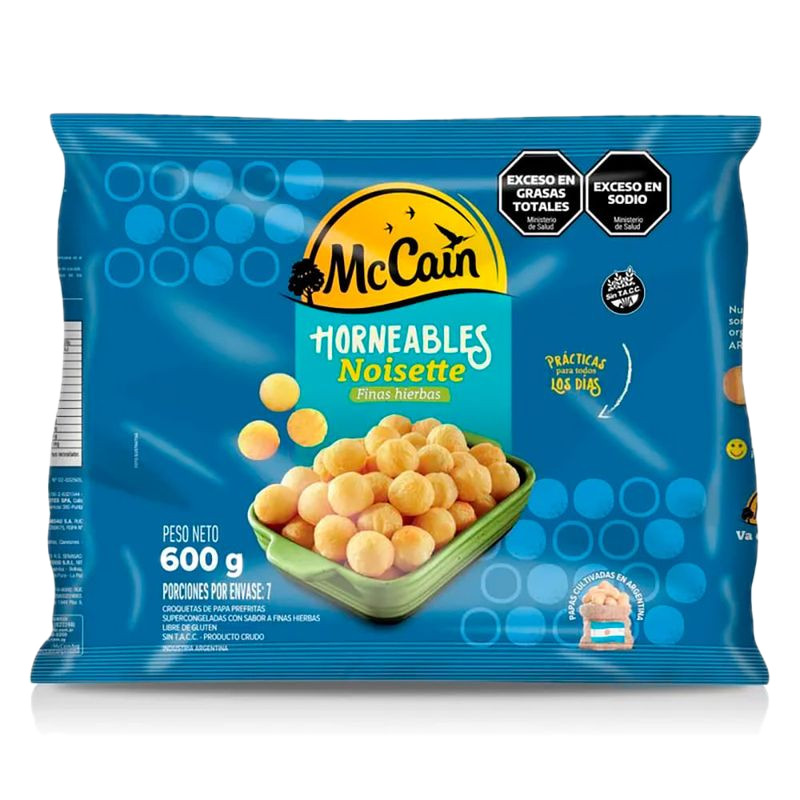Papas Mccain Noisettes Finas Hierbas 600 G