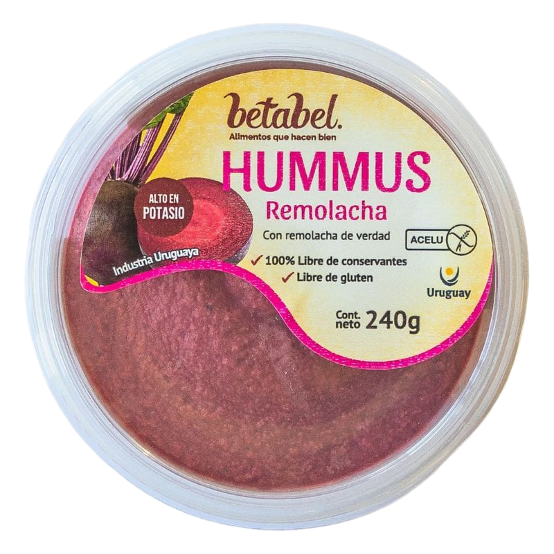 Hummus Remolacha Pote 210 G