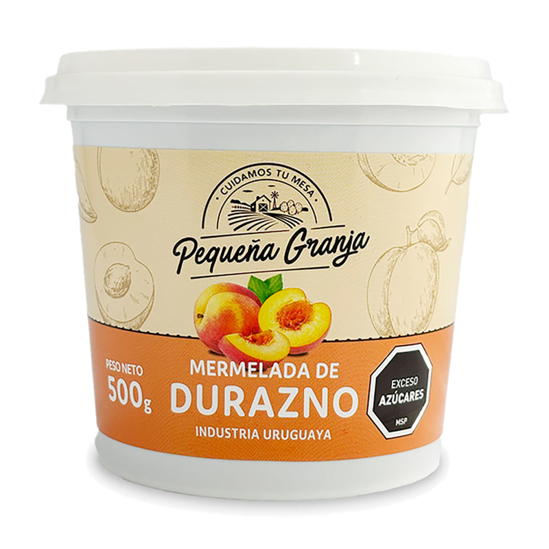 Mermelada De Durazno Pequeña Granja 500 G