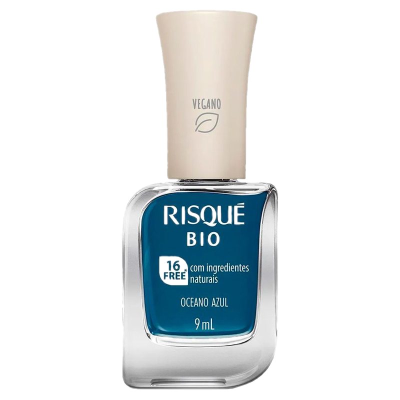 Esmalte Risqué Bio Océano Azul 9 Ml