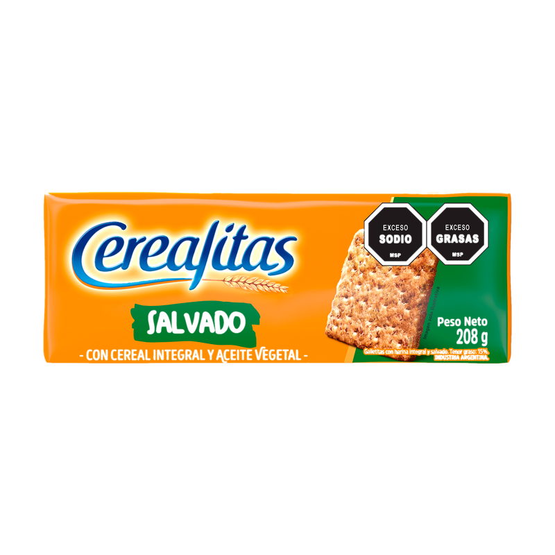 Galletas Cerealitas Salvado 202 G