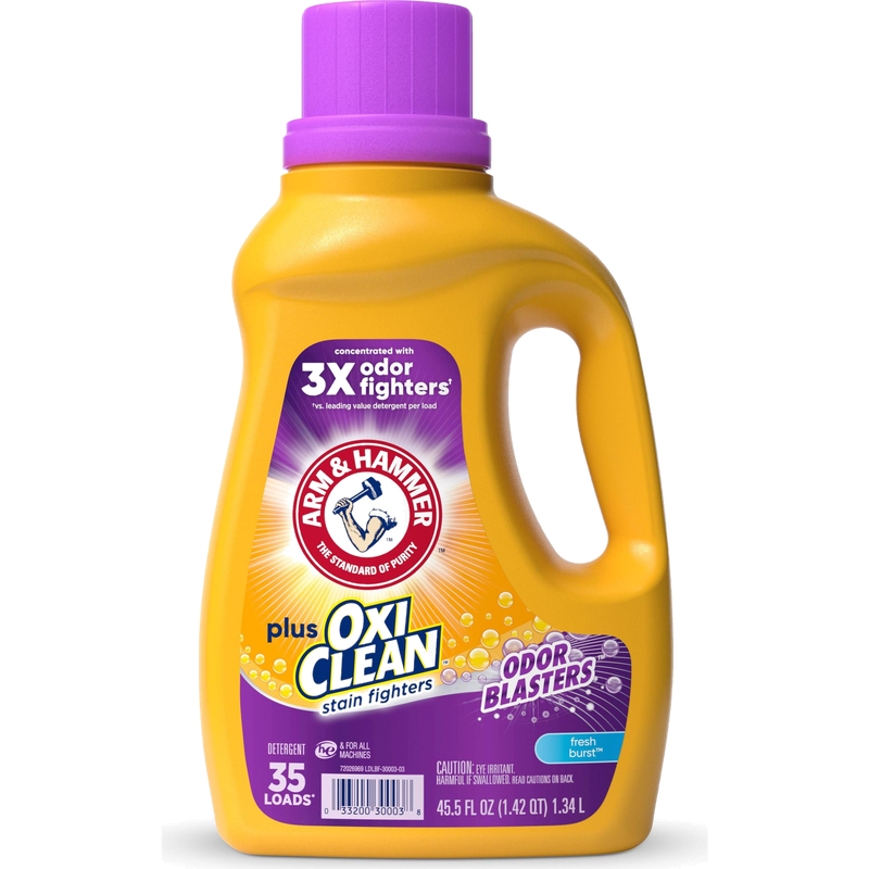 Detergente Liquido Arm & Hammer Oxiclean Odor 1.34 L