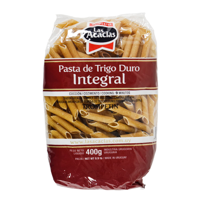 Fideo Trompetín Integal Las Acacias 400 G