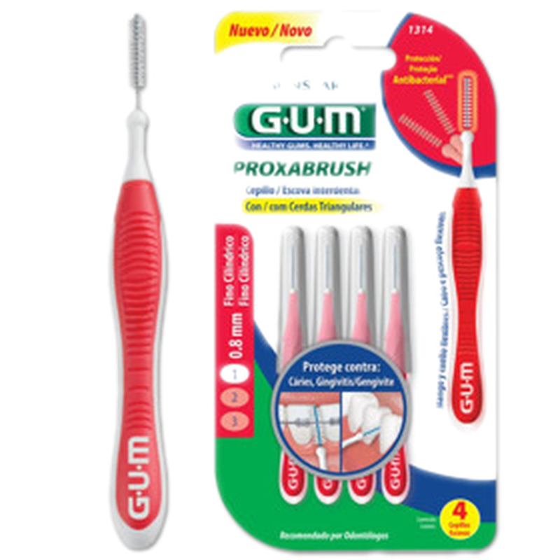 Gum Interdental Cilindrico 1314 0.8mm [4 Unidades]