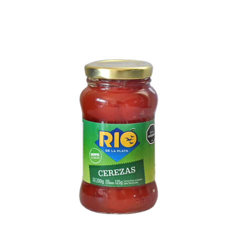 Cerezas Rio De La Plata Al Marrasquino Rojas 200 G