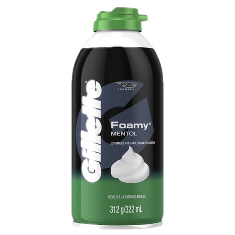 Espuma De Afeitar Gillette Mentol 312 G