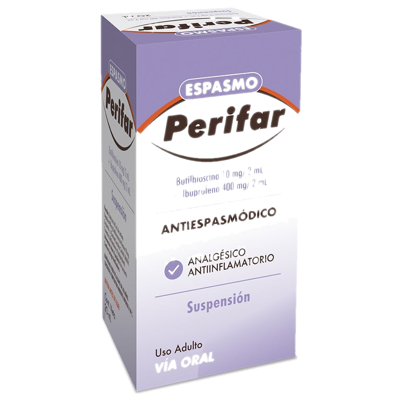 Espasmo Perifar 10 Mg/400 Mg Suspensión 20 Ml