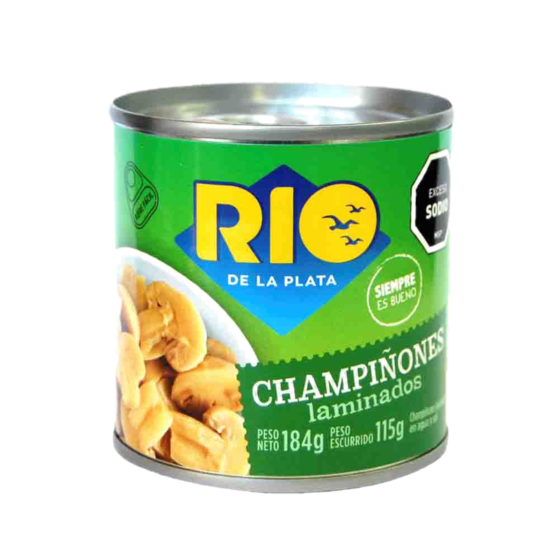 Champiñones Laminados Rio De La Plata 184 G