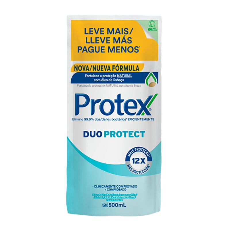 Jabón Líquido Protex Duo Protect 500 Ml