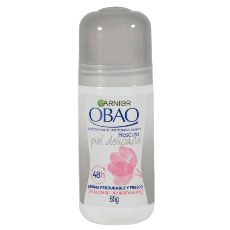 Desodorante Obao Regular Piel Delicada Roll On 92 G