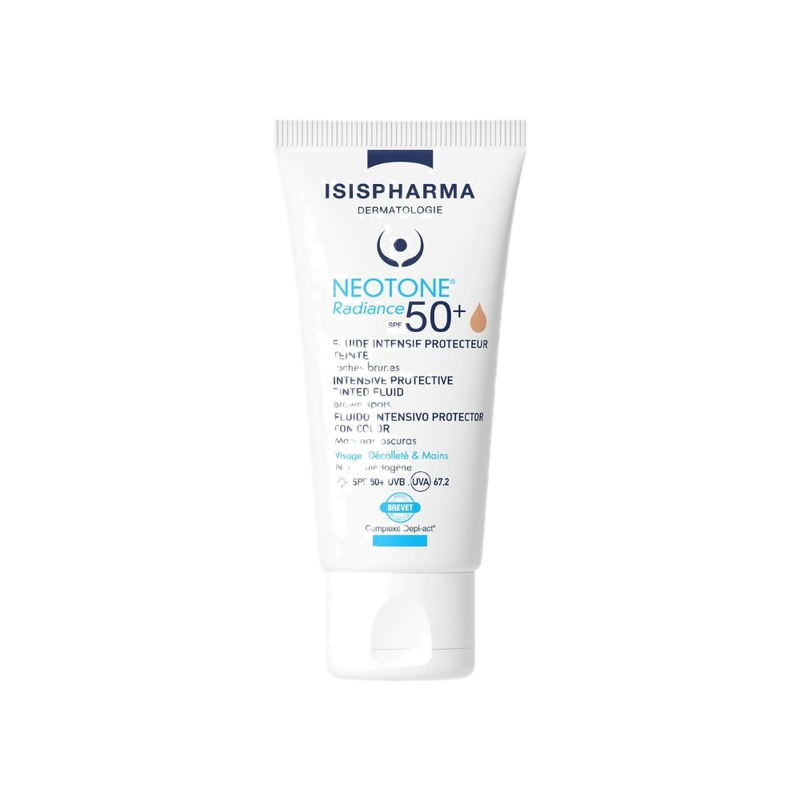 Fluido Protector Isispharma Neotone Radiance Fps50+ Tono Medio 30 Ml