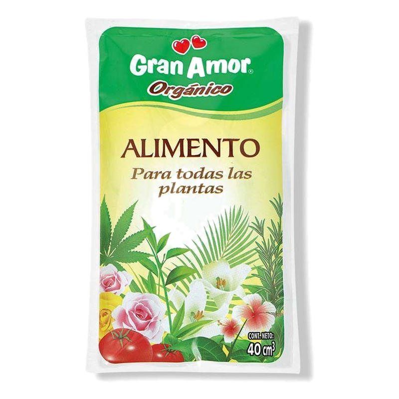 Alimento Para Plantas Gran Amor Sachet 40 Ml