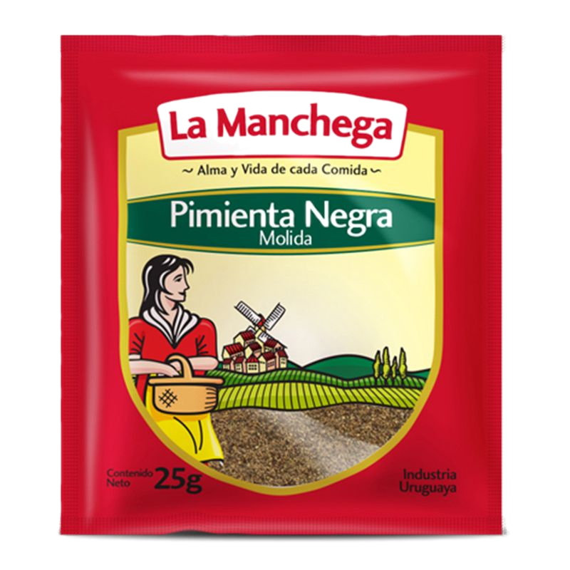 Pimienta Negra La Manchega Molida 25 G