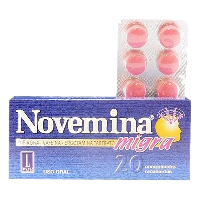 Novemina Migra X 20 Comprimidos