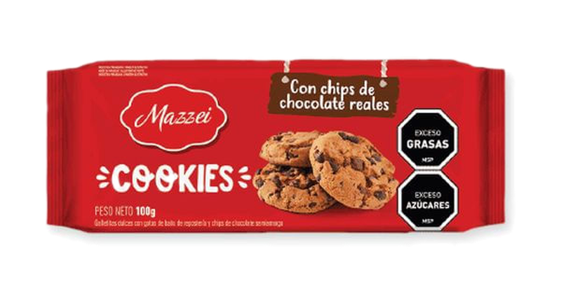 Galleta Con Chips De Chocolate Mazzei 100 G