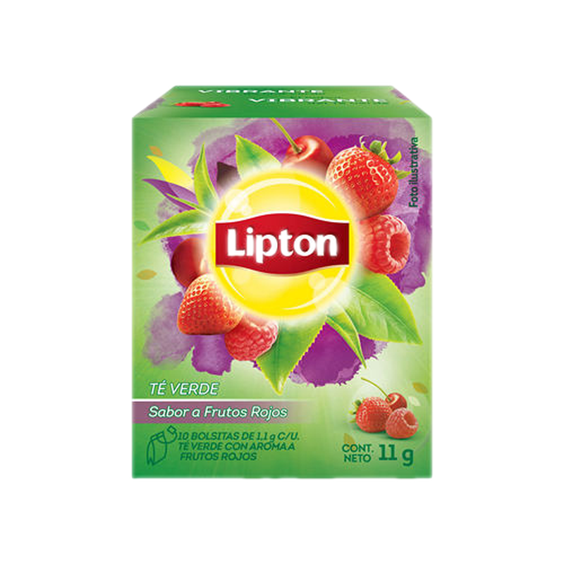 Lipton Cha Verde Fru Verm 12x11