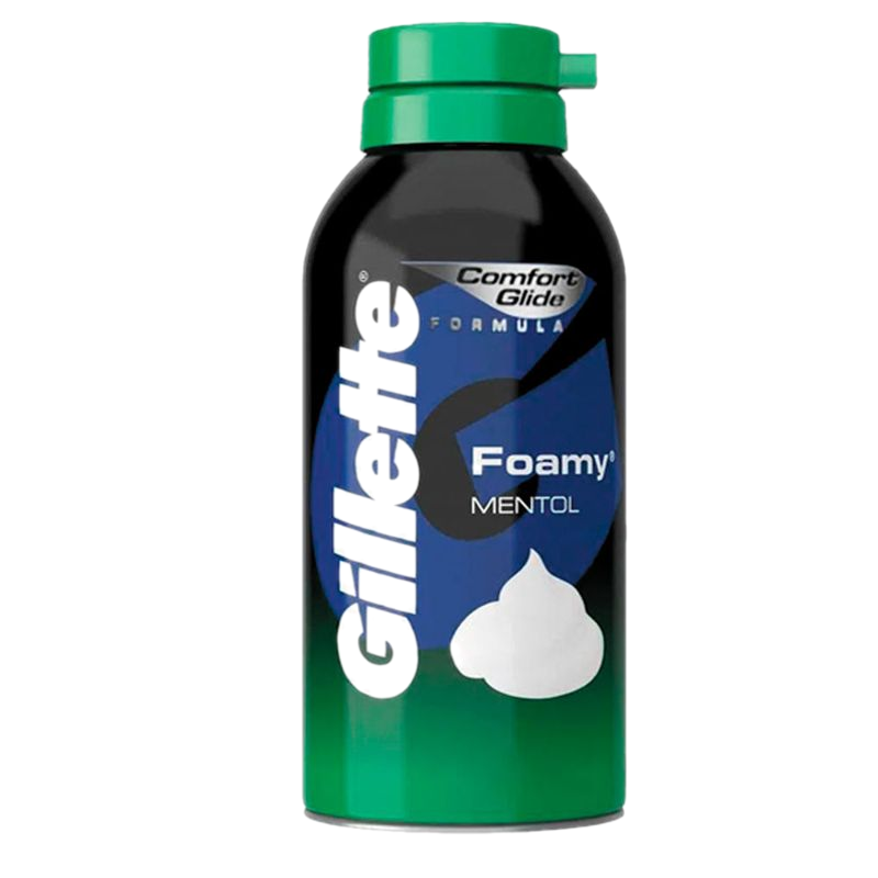 Espuma De Afeitar Gillette Foamy Mentol 175 G