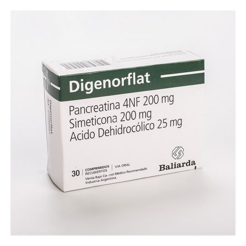 Digenorflat X 30 Comprimidos