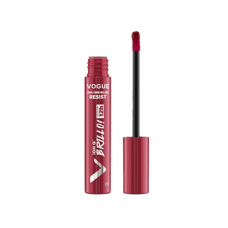 Labial Vogue Oh Que Brillo! Tono Reina 3 Ml