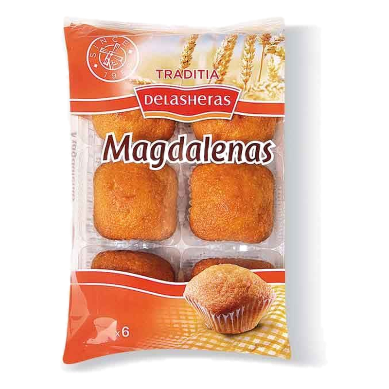 Magdalenas Sabor Vainilla De Las Heras 175 G