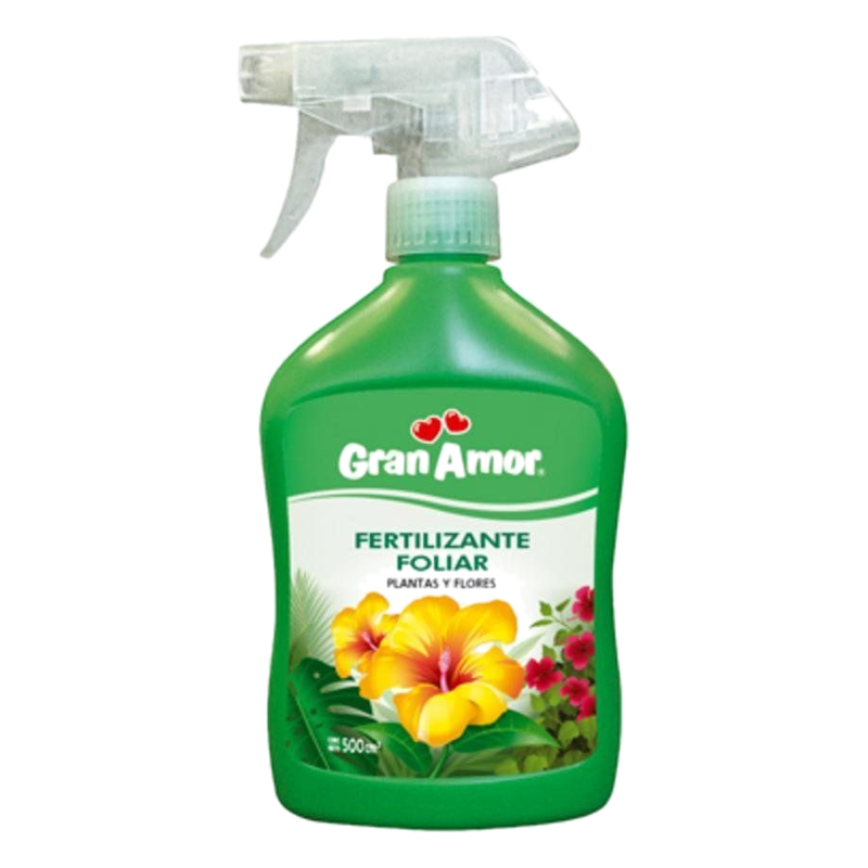 Fertilizante Foliar Gran Amor Plantas Y Flores 500cc