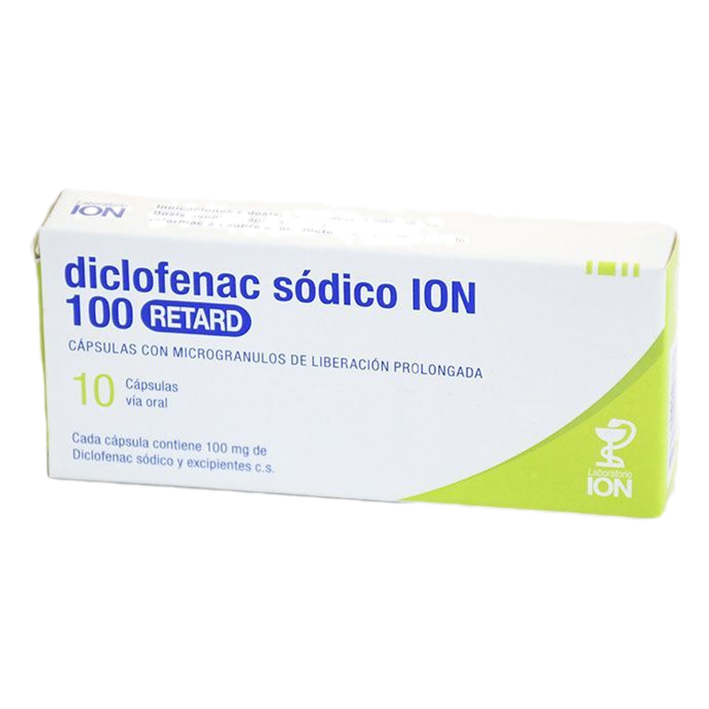 Diclofenac Ion 100 X 10 Comprimidos