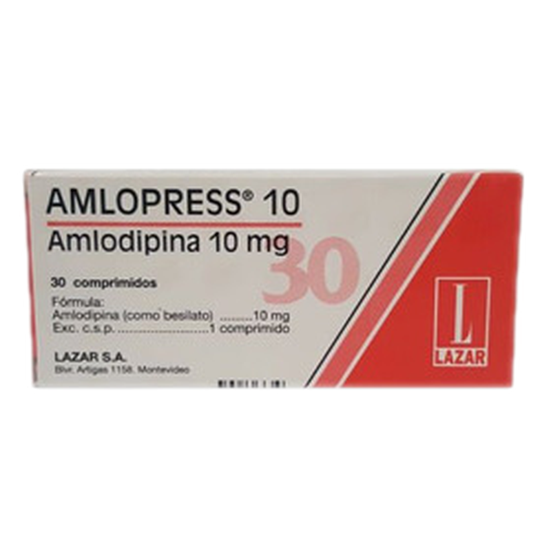 Amlopress 10 10 Mg [30 Comp.]