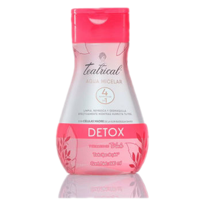 Teatrical Agua Micelar Detox 600 Ml