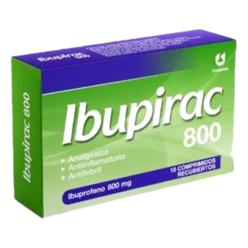 Ibupirac 800 Mg X 10 Comprimidos