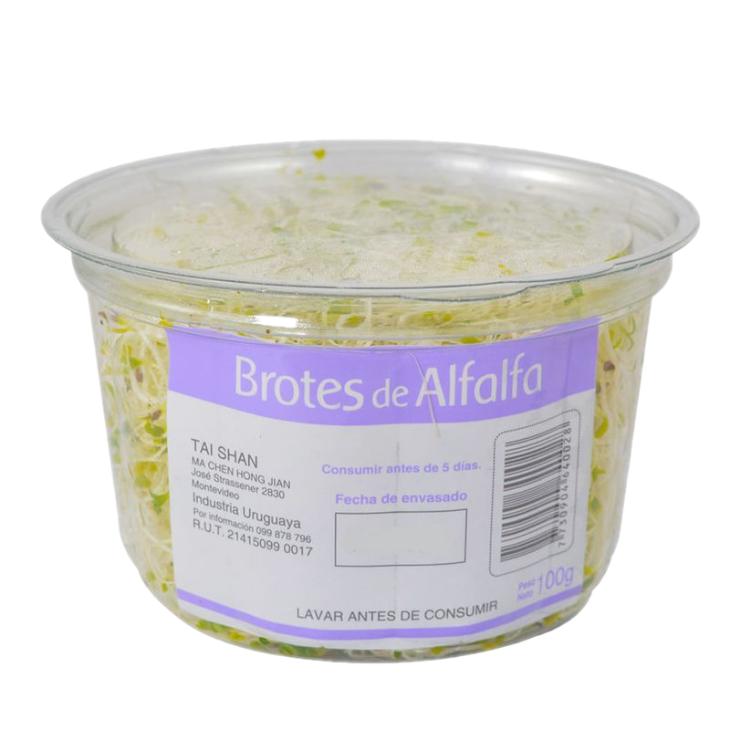 Brotes De Alfalfa 100% Natural Tai Por Unidad