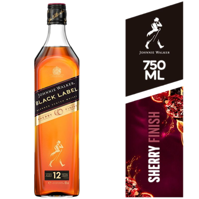 Whisky Escocés Johnnie Walker Negro Sherry Finish
