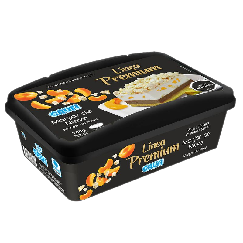 Postre Crufi Manjar De Nieve 844 G