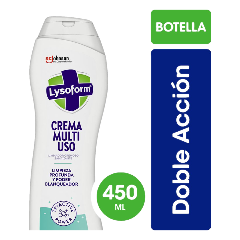 Lysoform Crema Antibacterial 450 Ml
