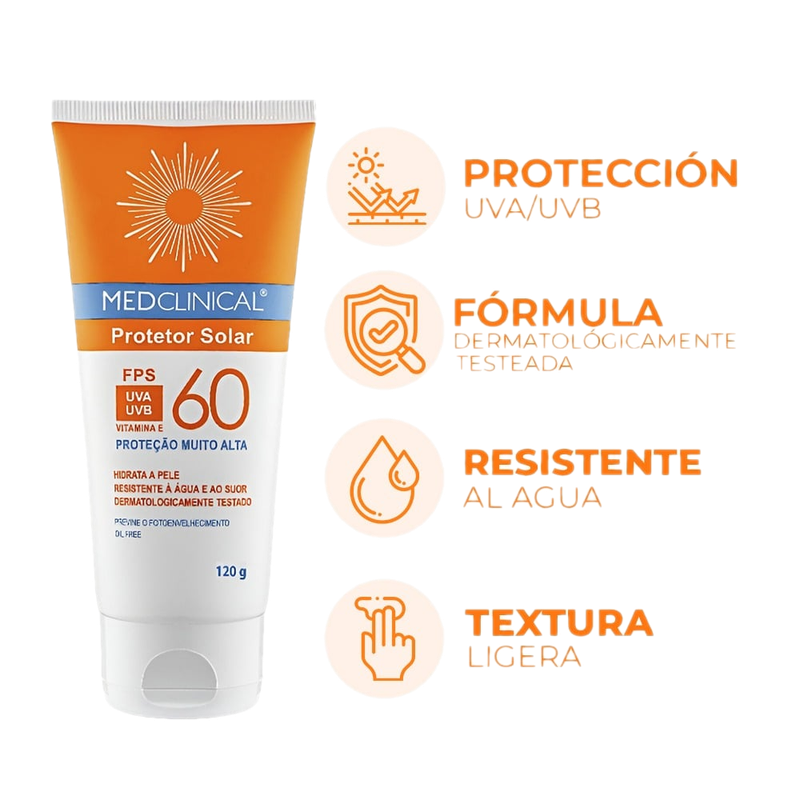 Protector Solar Medclinical Fps60 120 G