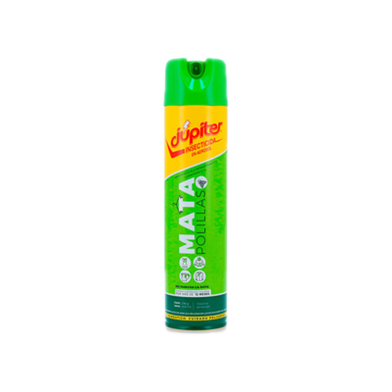 Insecticida En Aerosol Jupiter Mata Polillas