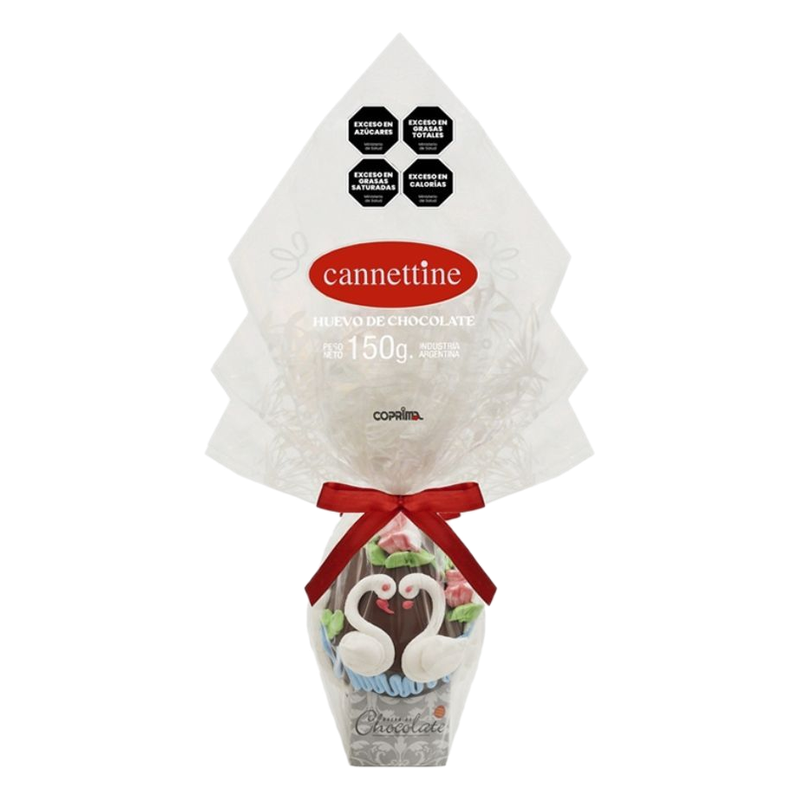 Huevo De Chocolate Cannettine Con Leche 150 G