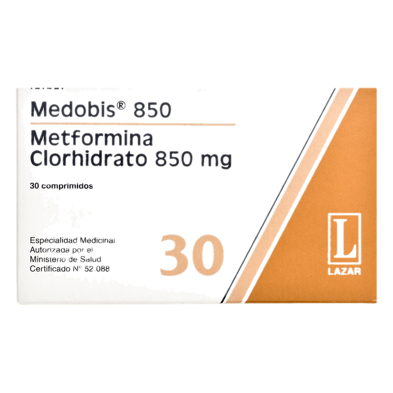 Medobis 850 Mg X 30 Comprimidos