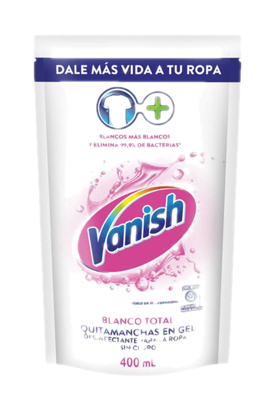 Vanish Quitamanchas White Doypack 400 Ml
