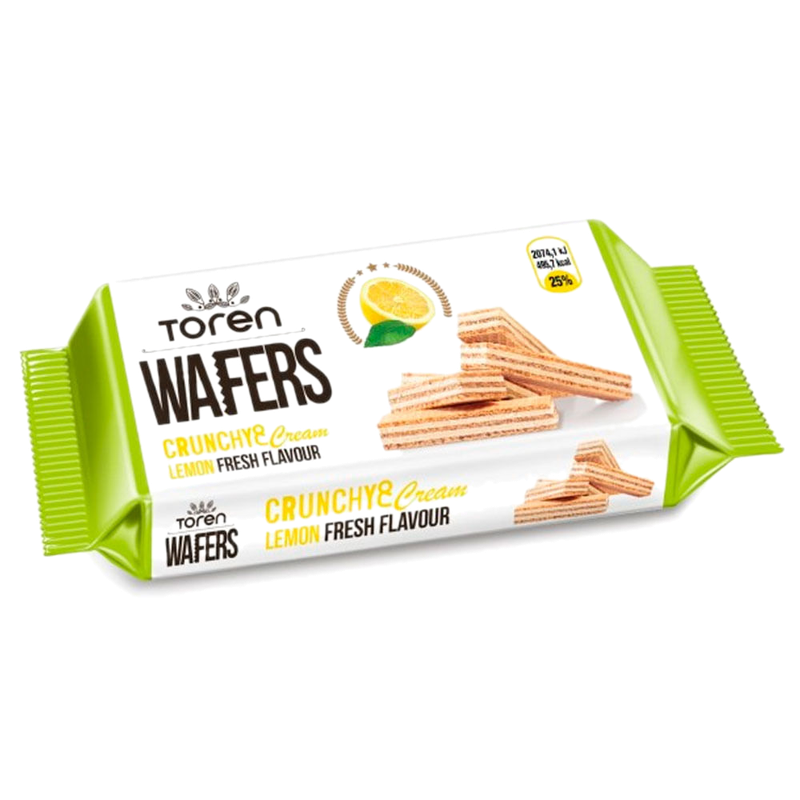 Wafer Relleno Toren Limon 55 G