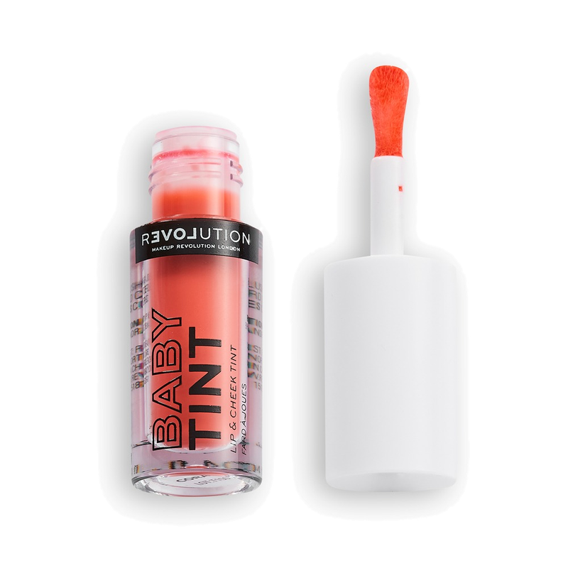 Labial Líquido Make Up Revolution Relove Baby Tint Coral