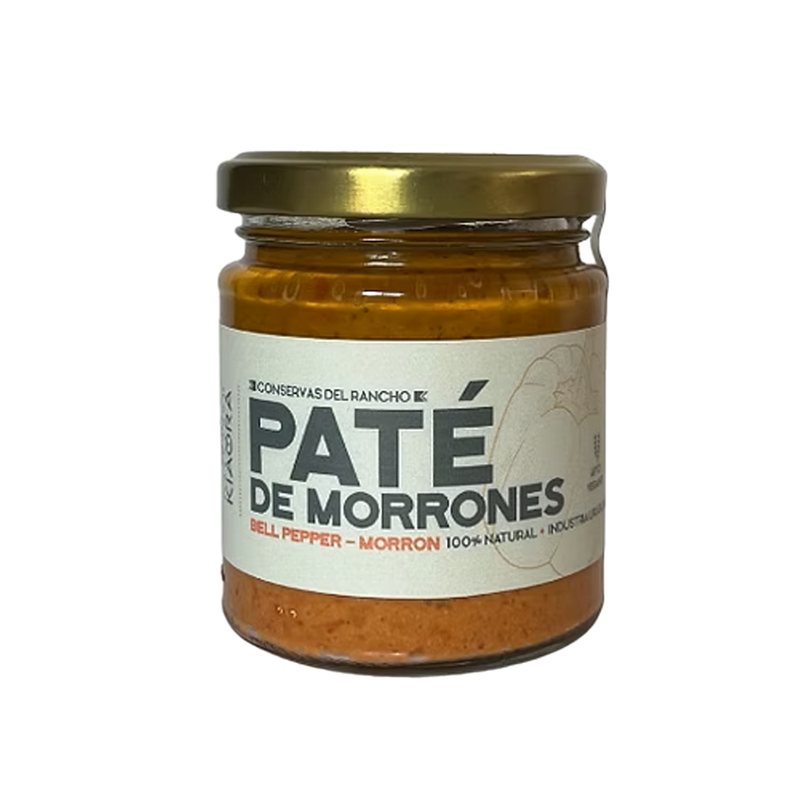 Pate Rancho Kiaora De Morrones Frasco 175 G